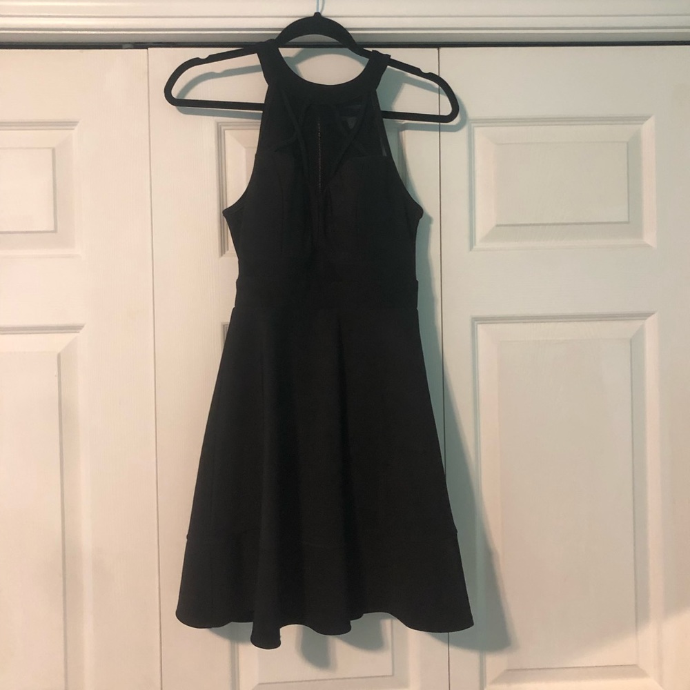 black dress